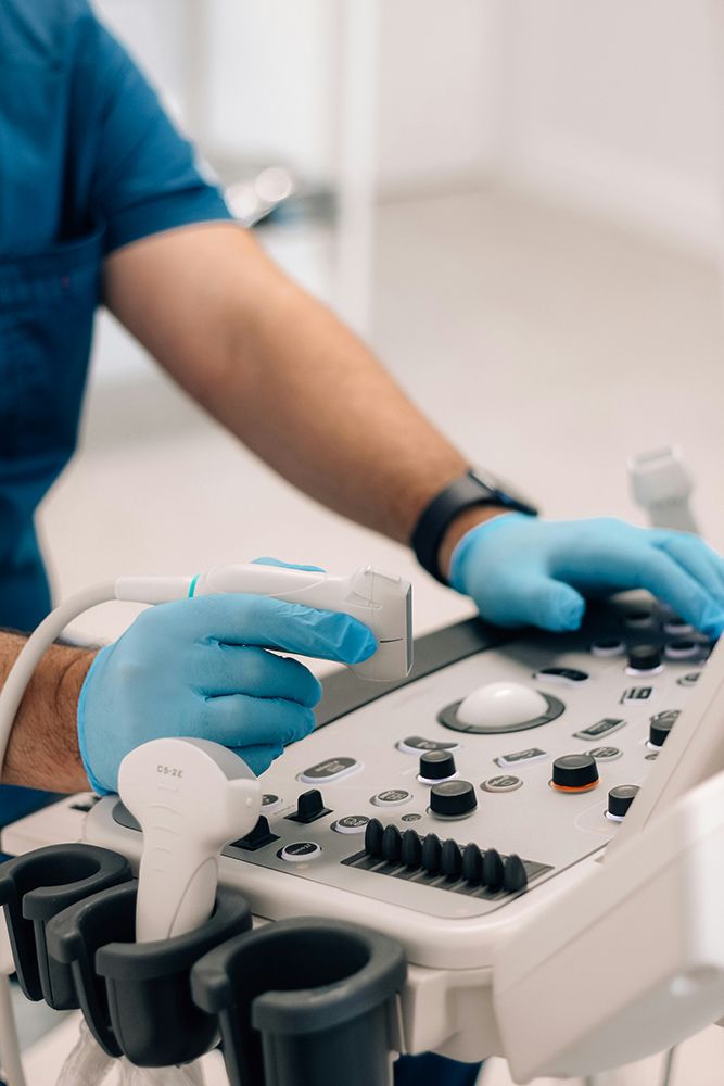 Bedienung eines Ultraschallgeräts
