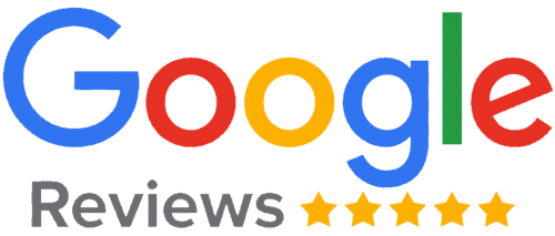 Bewertung auf Google, fünf Sterne