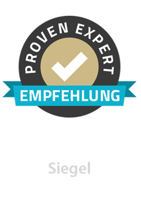 Proven Expert Siegel – Empfehlung